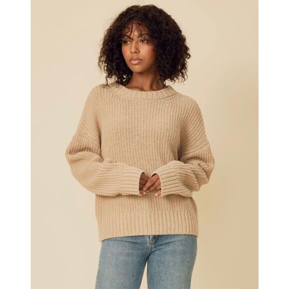 REVOLVE Sweaters - NWT Revolve One Grey Day Seymour Oversized Sweater Size Small